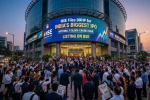NSE Files DRHP for Massive ₹30,000 Crore IPO: India’s Biggest Ever Public Issue